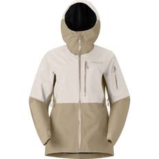 Beige - Skiing Jackets Norrøna Women's Lofoten GTX Jacket Oatmeal