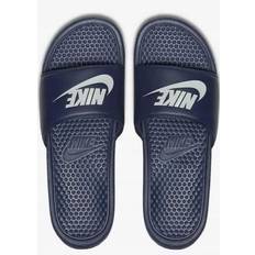 Nike Unisex Slippers & Sandals Nike Nike Unisex Benassi Slip On Sliders in Midnght Navy