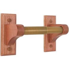 White Toilet Paper Holders ComfortCorrect Toilet Paper Holder, Oak & White