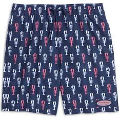 Swimwear vineyard vines Kids' Chappy Crab Print Swim Trunks in Lobster Stck Navy