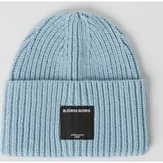 Björn Borg Blåa Accessoarer Björn Borg Centre Knit Beanie - Blå