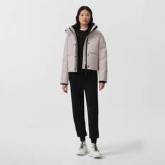 Canada Goose Jackets on sale Canada Goose Grandview Water-Repellent Cropped Puffer Jacket LUCENT ROSE (X-Large)