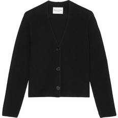 Marc O'Polo Cardigans Marc O'Polo V-Neck-Cardigan relaxed schwarz