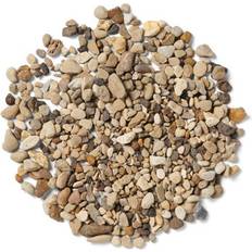 Garden & Outdoor Environment Burnt Amber Bulk Bag 850 kg Chippings - 8-12 mm Autumn Golden Stone - L10 x W10 x H8 cm