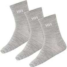 Helly Hansen Socken Helly Hansen Kinder Wool Basic Socken, Grey Melange, 26-28