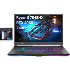 ASUS ROG Strix G17 Gaming Laptop 17.3" QHD 240Hz Display AMD Ryzen 9 7845HX GeForce RTX 4060 16GB DDR5 RAM 1TB PCIe SSD RGB Backlit Keyboard