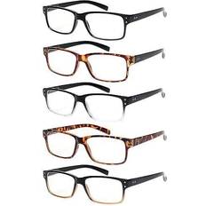 Reading Glasses Norperwis 5 pairs quality readers spring hinge for Medium