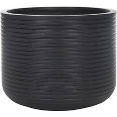 Safavieh PAT1531A Nardo Large Planter Pot, Black