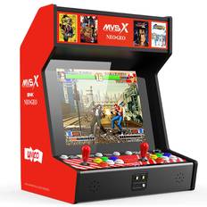 Unico MVSX Arcade Video Game Machine, Metal Slug KOF 50 in 1 SNK Game Machine with 17’’ LCD Monitor for Home Gaming Room, Easy Assembly Game Console Gifts for Kids, Boys