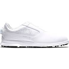 FootJoy Superlites XP (2022) BOA Vandtætte Herre Golfsko Uden Spikes White/Silver Boa 1/2 Normal