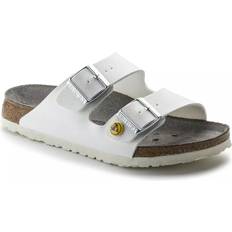 Birkenstock Arizona ESD Narrow Fit sandaler, Vit