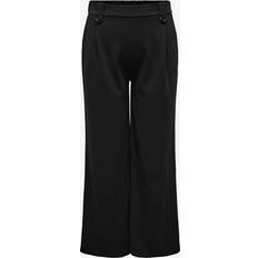 Capri Bukser Only Carmakoma Bukser carSania Button Pant Jrs Sort