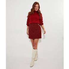 Clothing Joe Browns Maya Tweed Skirt Burnt Orange