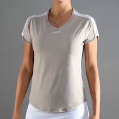 Mesh T-shirt Damer Creme