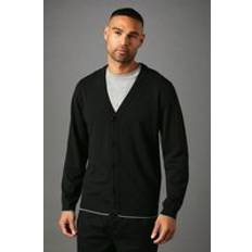 Clothing Burton Fine Gauge Knitted Cardigan Black