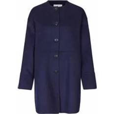 Masai Dam Ytterkläder Masai Copenhagen Matinsley Dam Kappor XL/LOOSE Från Magasin Blue (XL/LOOSE)