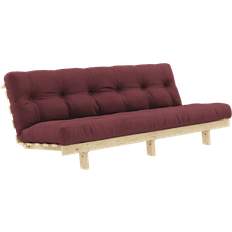 Karup Design Lean Mit Alpha Matratze 130x200 Bordeaux/Roh Sofa