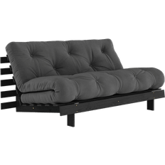 Karup Design Roots 160 Black Wood Dark Grey/Black Lacquered Sofa 160cm 2 Seater