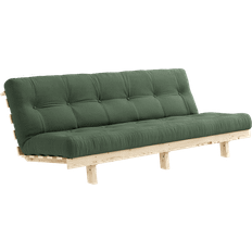 Gul - Sovesofaer Karup Design Lean Sofasofa Med Alpha Madras 130x200 Oliven Grøn/Raw Sofa