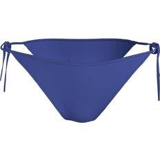 Calvin Klein Bikini Bottoms Calvin Klein Bikinihose in Blau mit seitlichem Bindeband