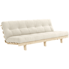Linne Soffor Karup Design Lean Med Alpha Madrass 130x200 Linne/Rå Soffa