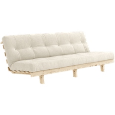 Karup Design Lean Mit Alpha Matratze 130 x 200 Leinen/Roh Sofa