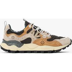 Flower Mountain x Barbour Yamano Trainers In Brown Beige Mens Siz