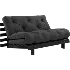 Karup Design Roots 140 Black Wood Dark Grey/Black Lacquered Soffa 140cm 2-sits