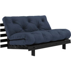 Karup Design Roots 140 Black Wood Navy/Black Lacquered Sofa 140cm 2 Seater