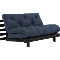 Karup Design Roots 140 Black Wood Navy/Black Lacquered Sofa 140cm 2 personers