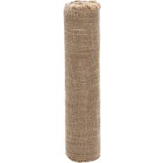 vidaXL (0.5 x 15 m) Jute Roll Burlap Ribbon Natural Hessian Ribbon Roll 100% Jute 200 gsm