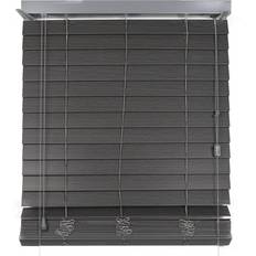 Grey Blinds The Range 50 mm Ashwood Venetian Dark Grey Oak
