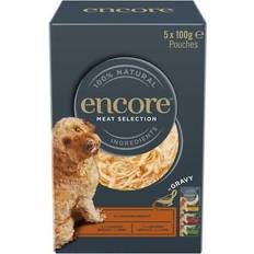 Encore Encore Natural Wet Dog Food Meat Selection In Gravy Pouch 5x100 g