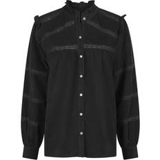 Neo Noir Dame Skjorter Neo Noir Isala Corduroy Shirt Black sort XL/42