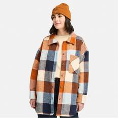 Timberland Damen Oberbekleidung Timberland Heavyweight Flannel Overshirt Mehrfarbig Frau