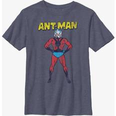 Tops BoxLunch Marvel Ant-Man Retro Ant Youth T-Shirt NAVY HTR