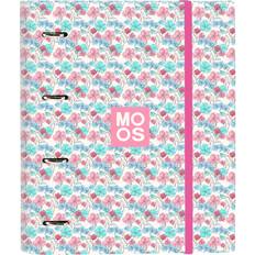 Multifarvet Moos Flores Ringbinder 27 x 32 x 3.5 cm