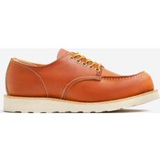 Herre - Rød Oxford Red Wing Brandy Læder Snøresko Med Tubular Lukning - Brun