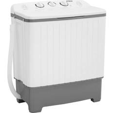 Cheap Washing Machines PayLessHere Portable Washing Machine 17 lbs Mini Compact Twin Tub 7lbs White & Grey