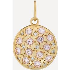 9k Charms & Pendants Liberty 9ct Gold Equinox Morganite Pendant Luxury Valentine's Gift for Her