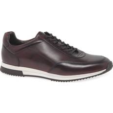 Loake Trainers Loake Bannister Mens Trainers Colour: Burgundy