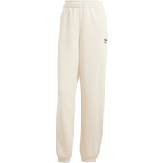 Beige - Joggingbukser adidas Originals Essentials Fleece Loose Joggers - Wonder White