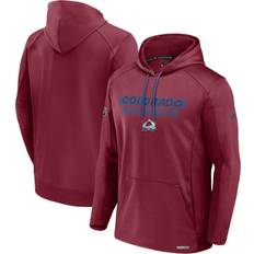 NHL Giacche & Maglioni Fanatics Colorado Avalanche Authentic Pro Rink Poly-Fleece-Pullover-Kapuze Herren