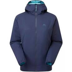 Mountain Equipment Dam Jackor Mountain Equipment Women's Andola Hooded Jacket Yllejacka Färg blå