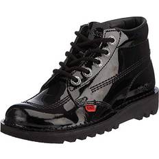 Kickers Boots Kickers Vernies Noires Pour Femmes