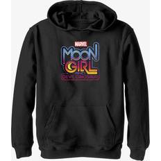 Marvel Hoodies BoxLunch Marvel Moon Girl And Devil Dinosaur Moon Girl Logo Youth Hoodie BLACK