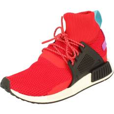 Mens adidas nmd_xr1 winter primeknit red trainers bz0632