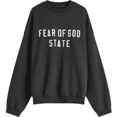 Fear of God Fear of God ESSENTIALS Black Crewneck Sweatshirt BLACK