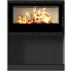 Fireplaces Kratki Wood Burning Steel Stove Kari 95 180 14 kW