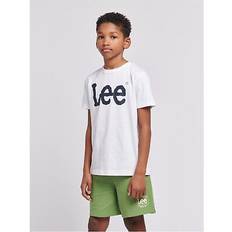 Lee T-shirt vinglig grafik Bright White 7-8 år (122-128) T-shirt